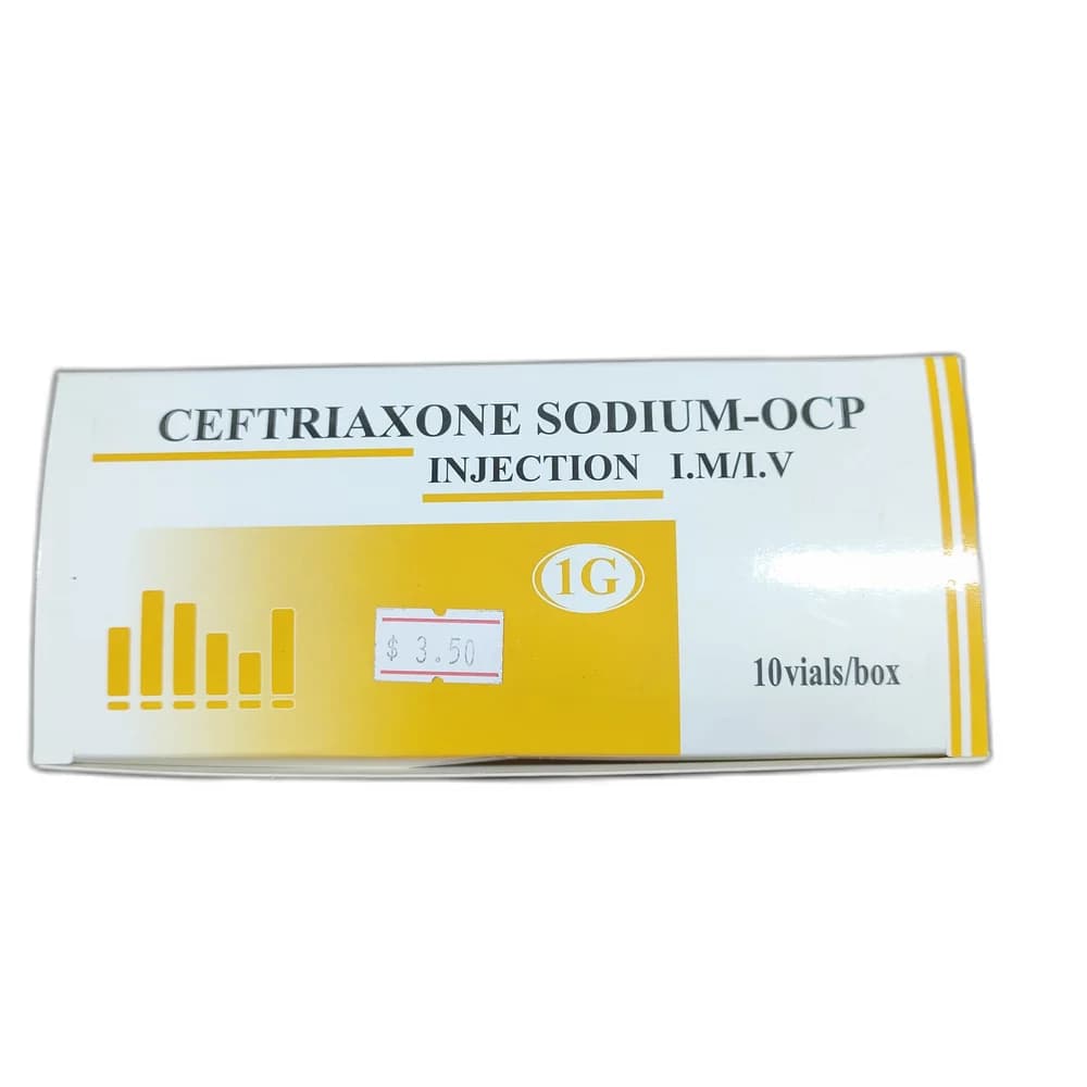 Ceftriaxone Sodium-OCP Injection 1 g