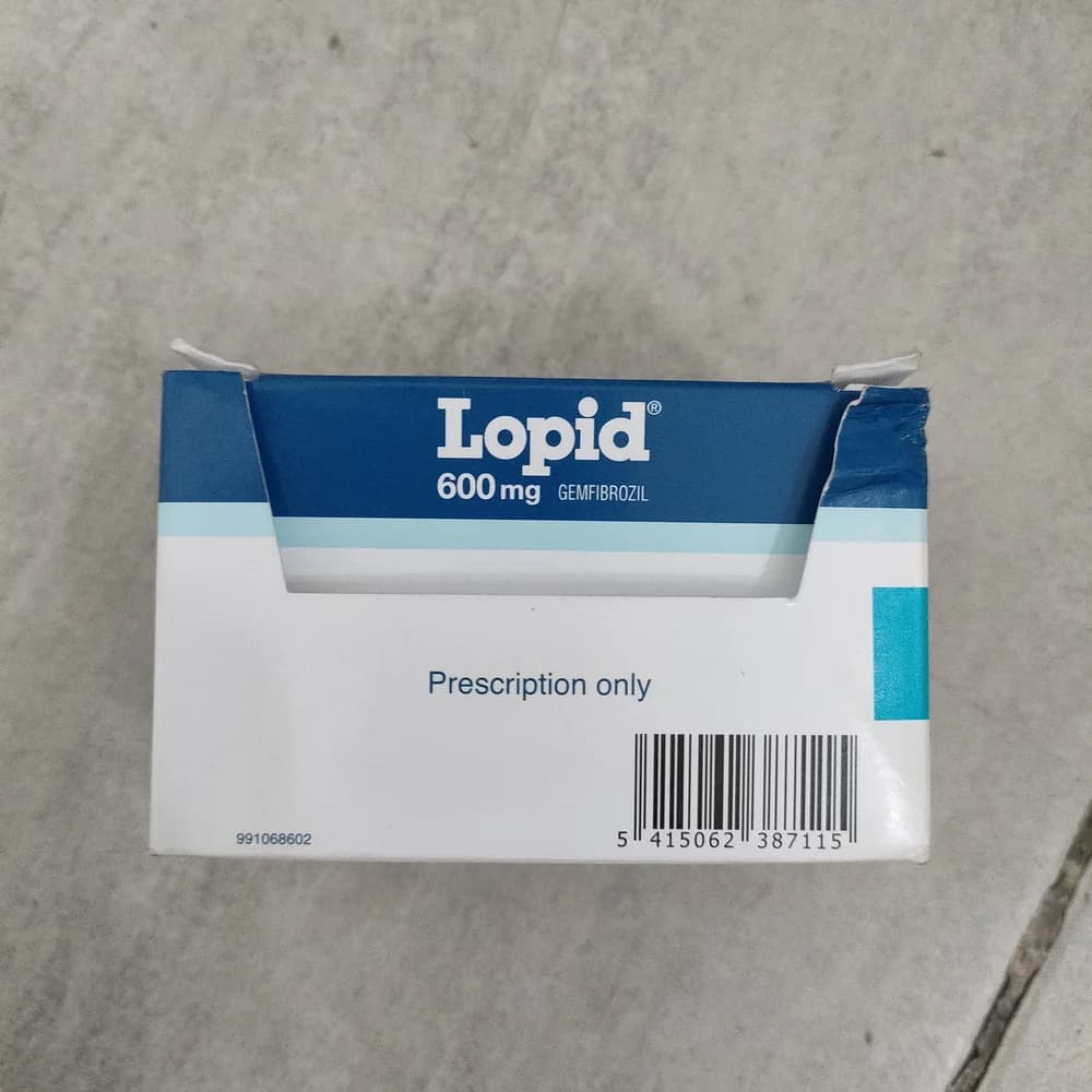 Lopid 600 mg 600 mg per tablet
