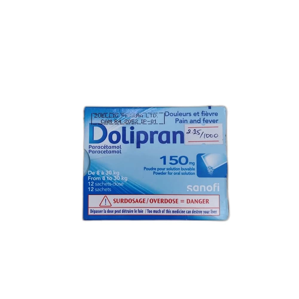 Doliprane 150 mg