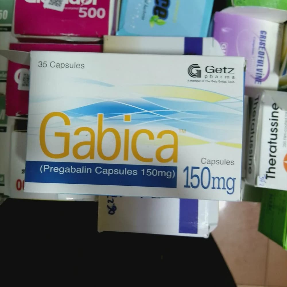 Gabica 150 mg capsules