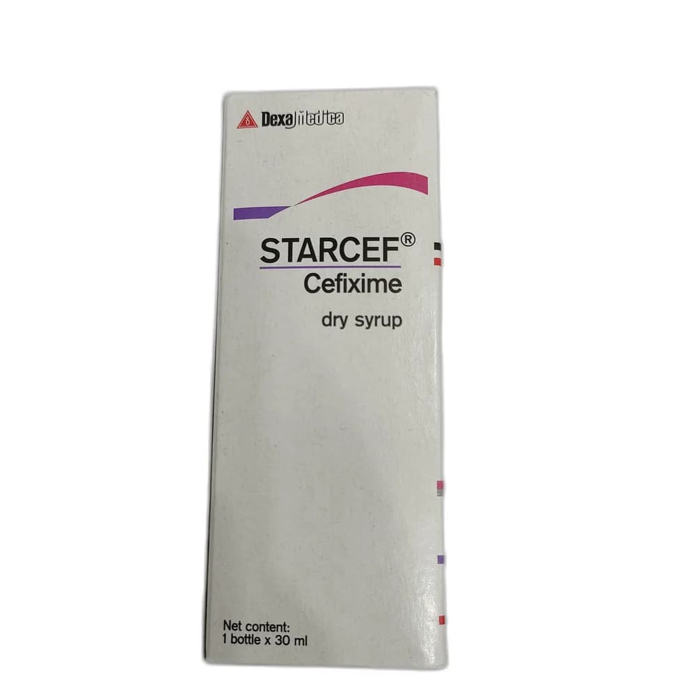 Starcef 100 mg / 5 mL