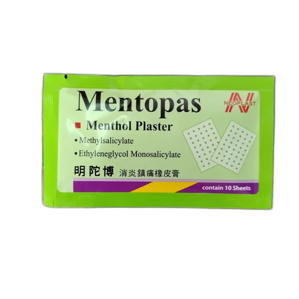 Mentopas Menthol Plaster