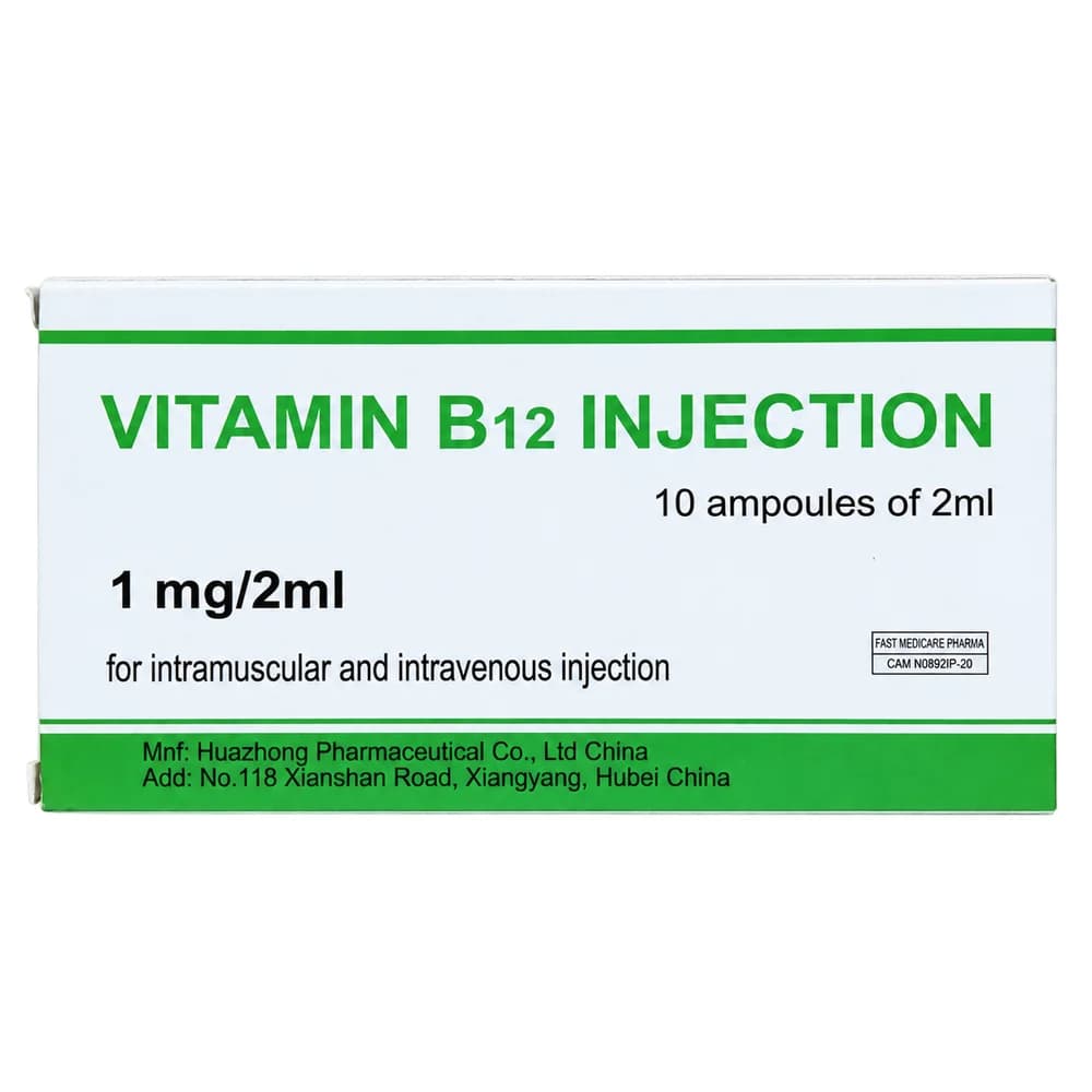 Vitamin B12 (Huazhong) 1 mg / 2 ml