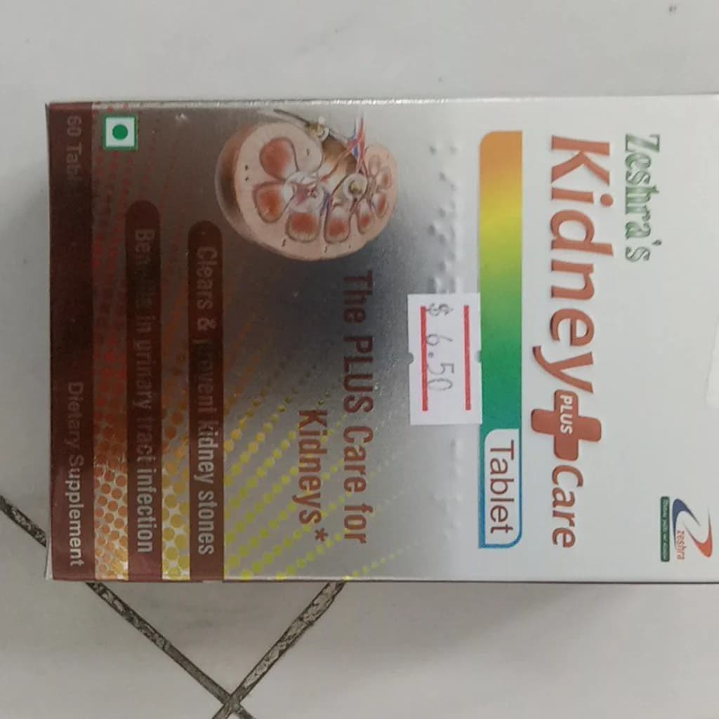 Zeshra's Kidney Care Plus Tablet Not available