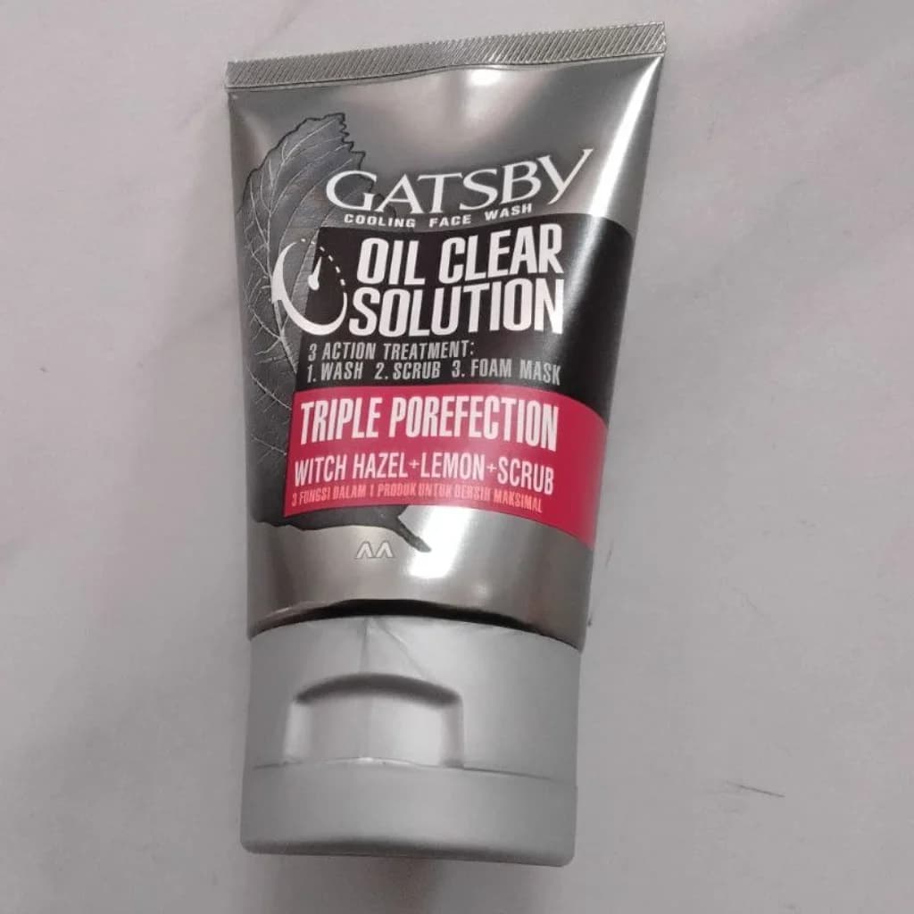 Gatsby Cooling Face Wash Oil Clear Solution (Triple Porefection) 100 g