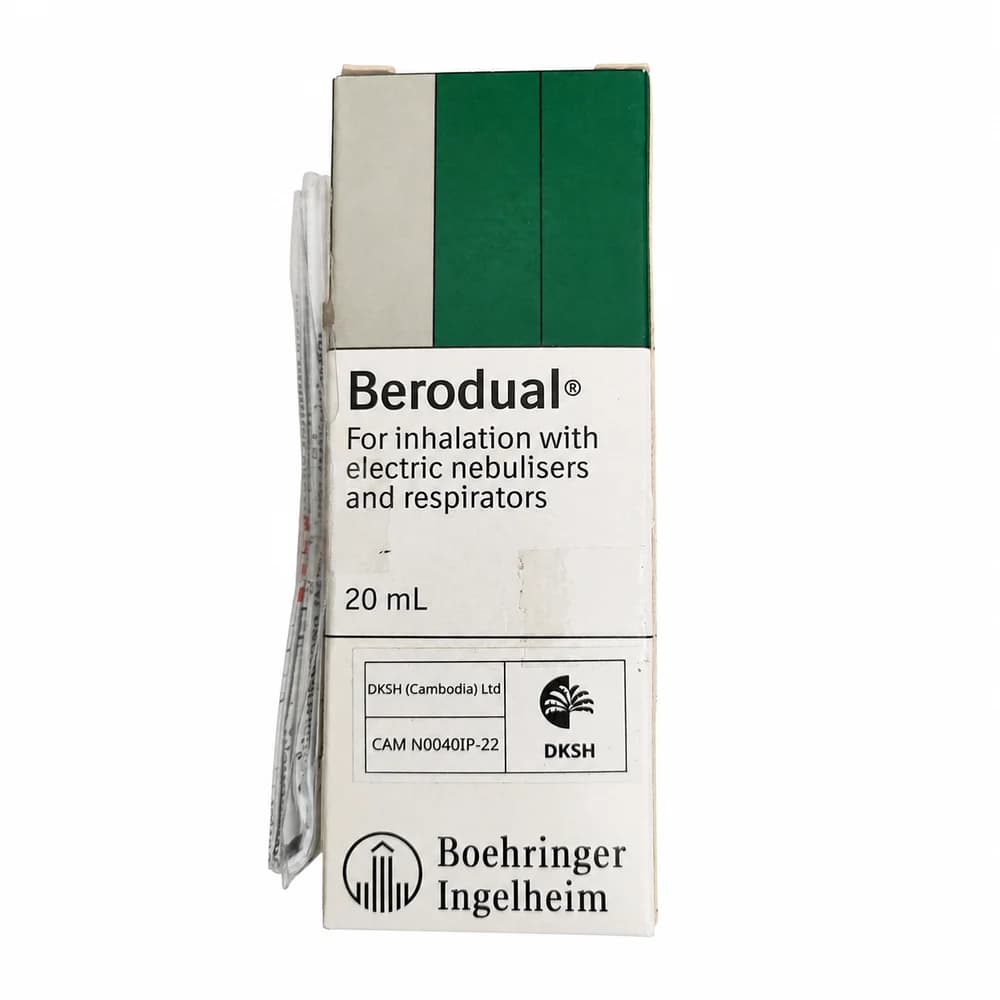 Berodual 20 mL nebuliser solution
