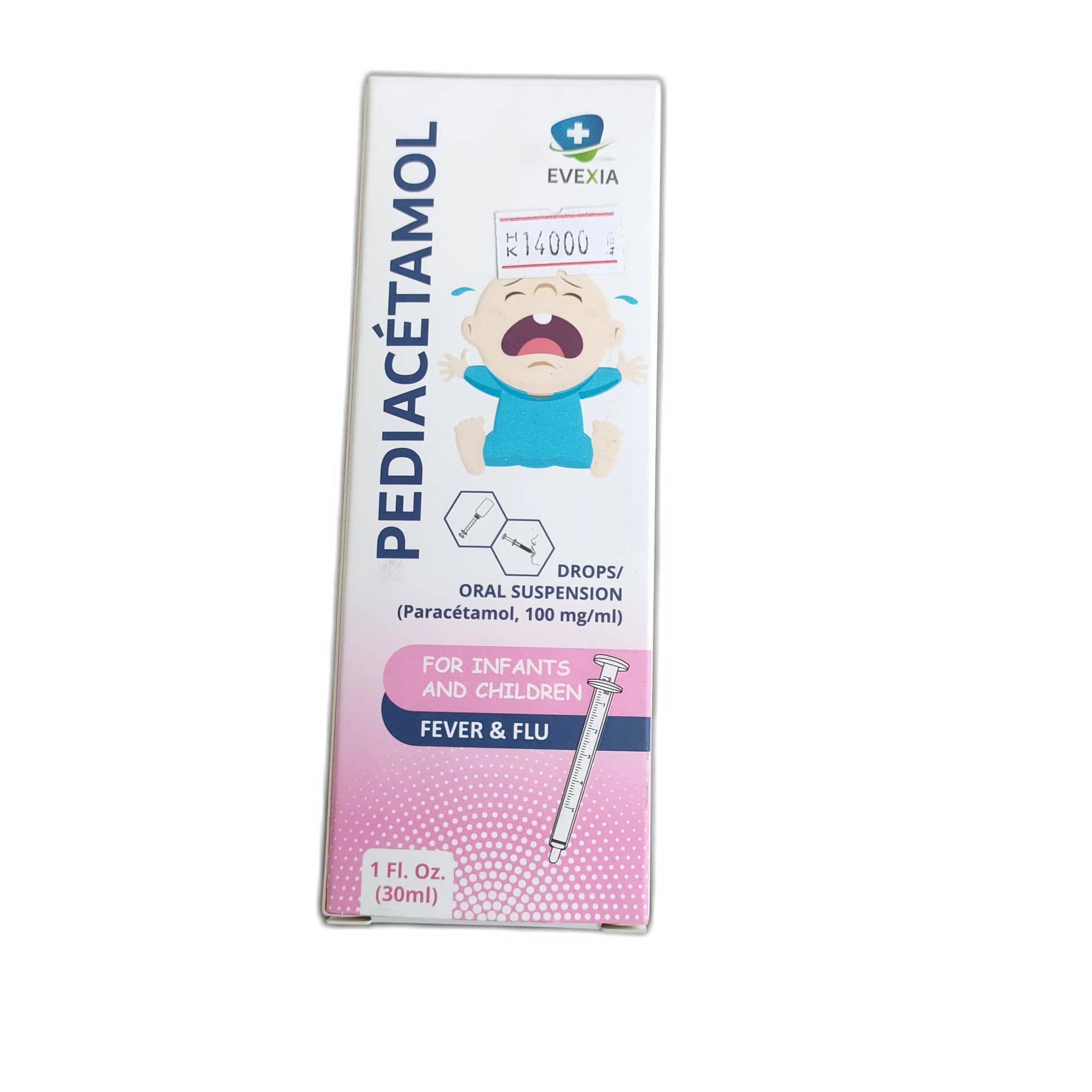 Pediacetamol 100 mg / ml