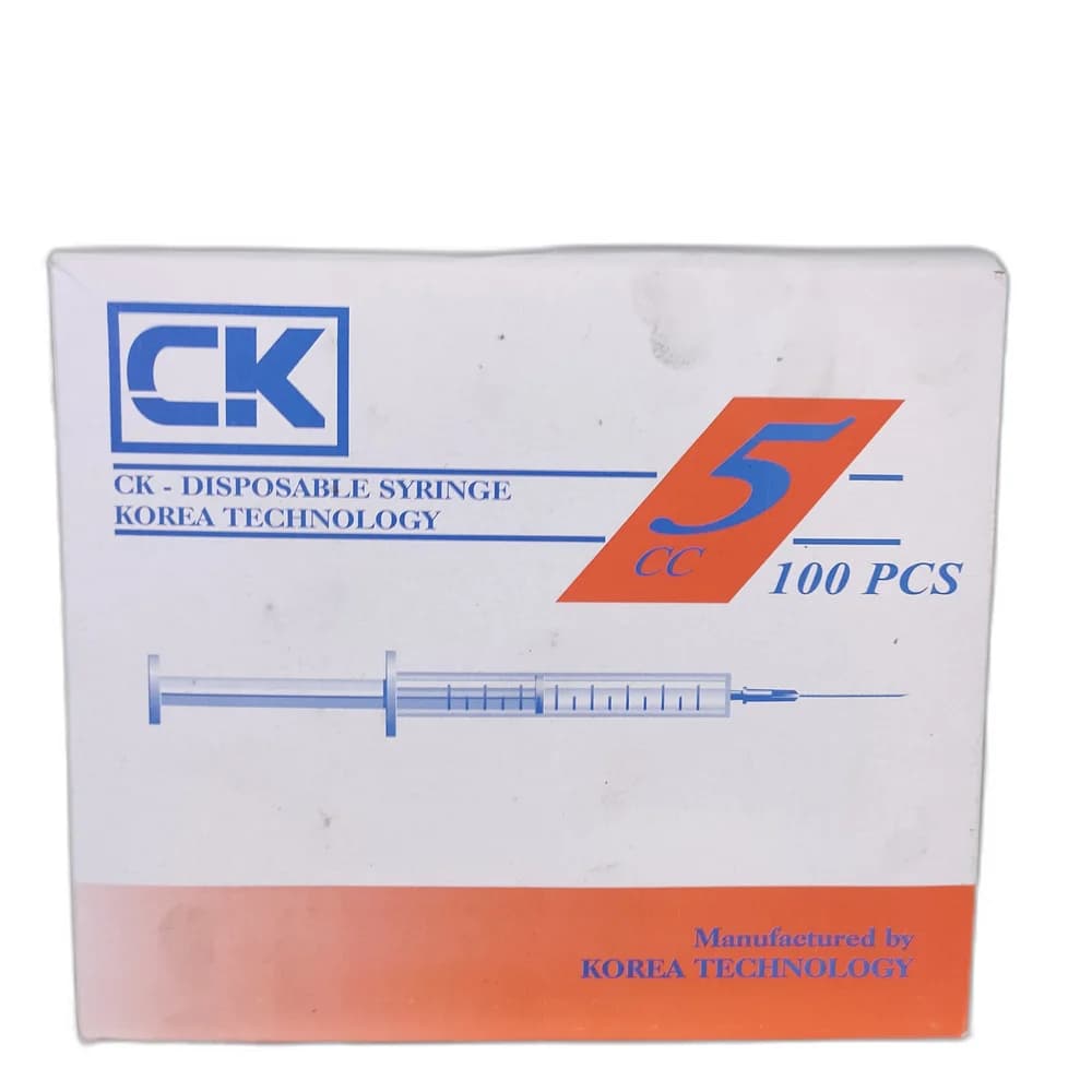 CK Disposable Syringe 5 cc