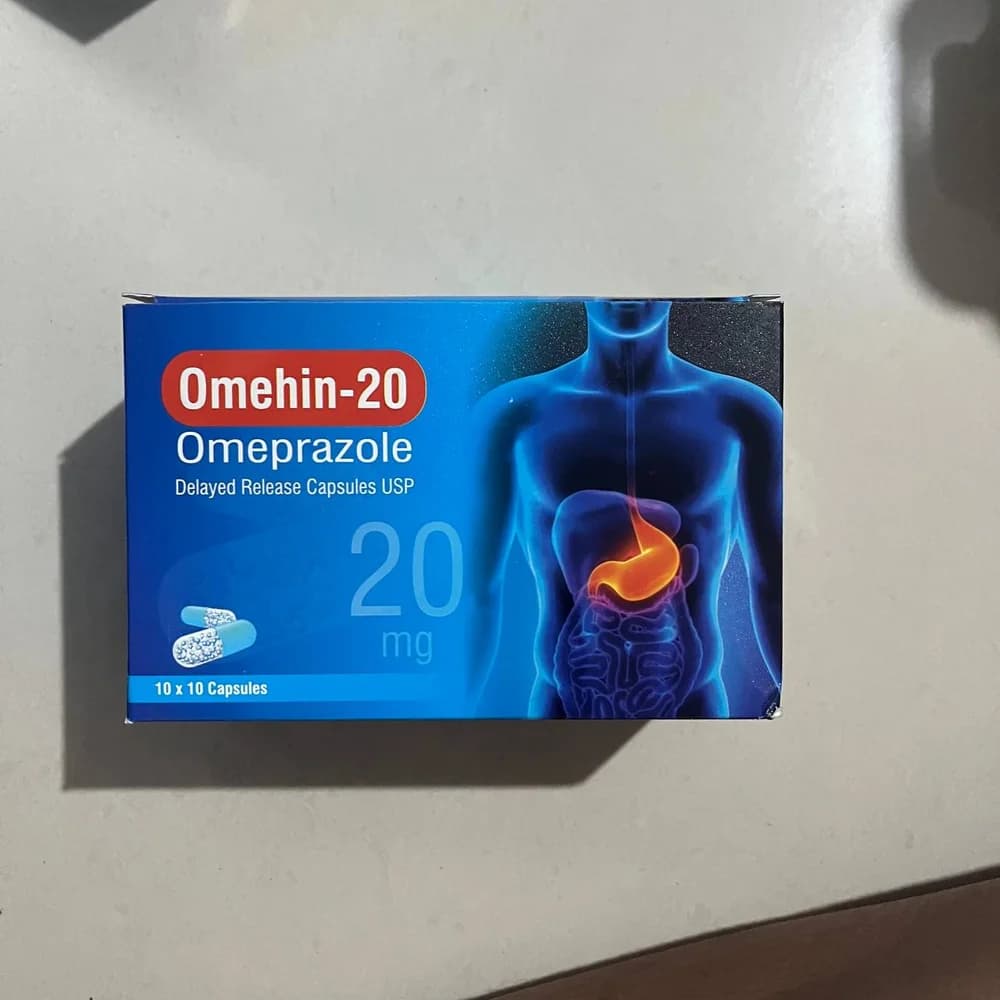 Omehin 20 mg delayed-release capsules