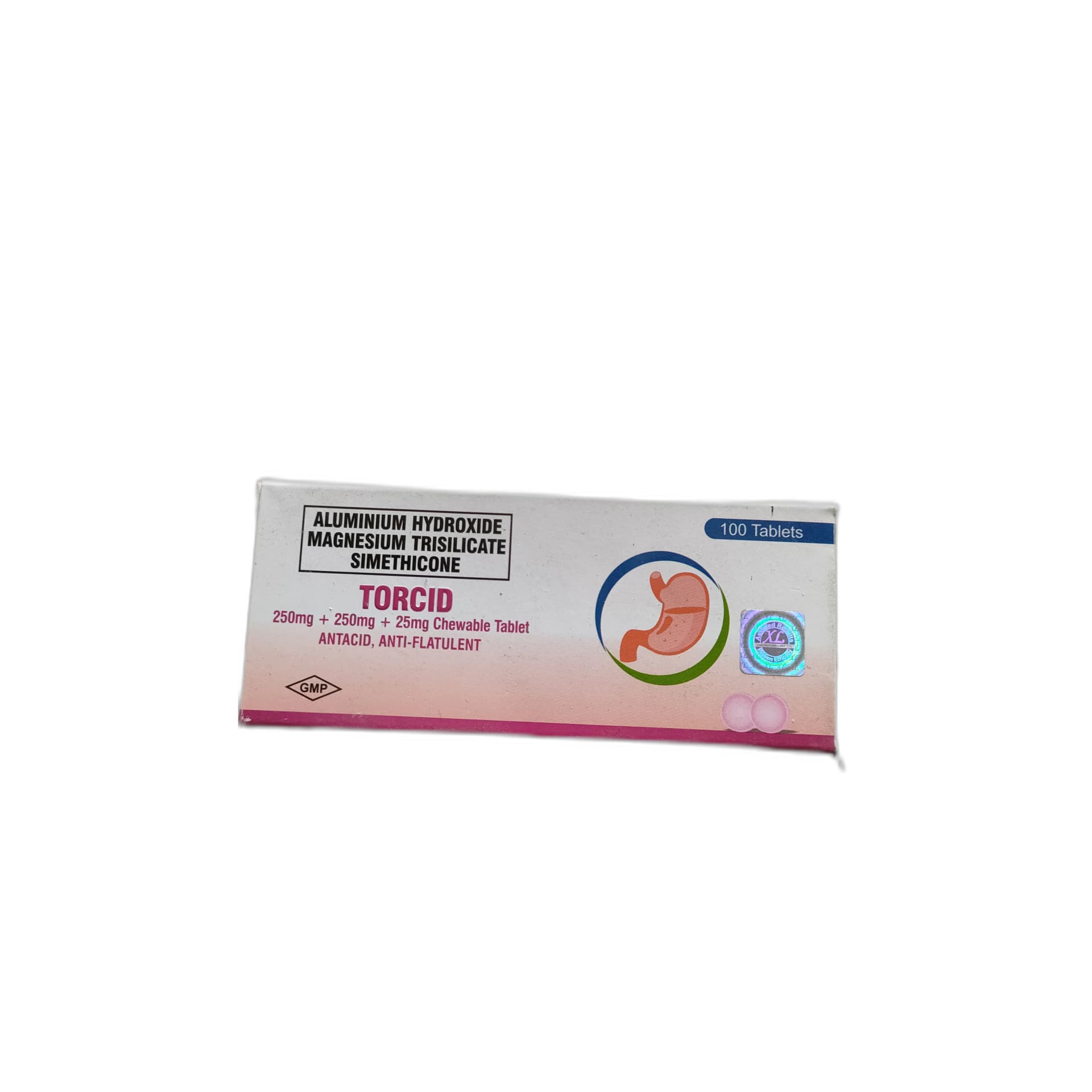 Torcid 250 mg / 250 mg / 25 mg