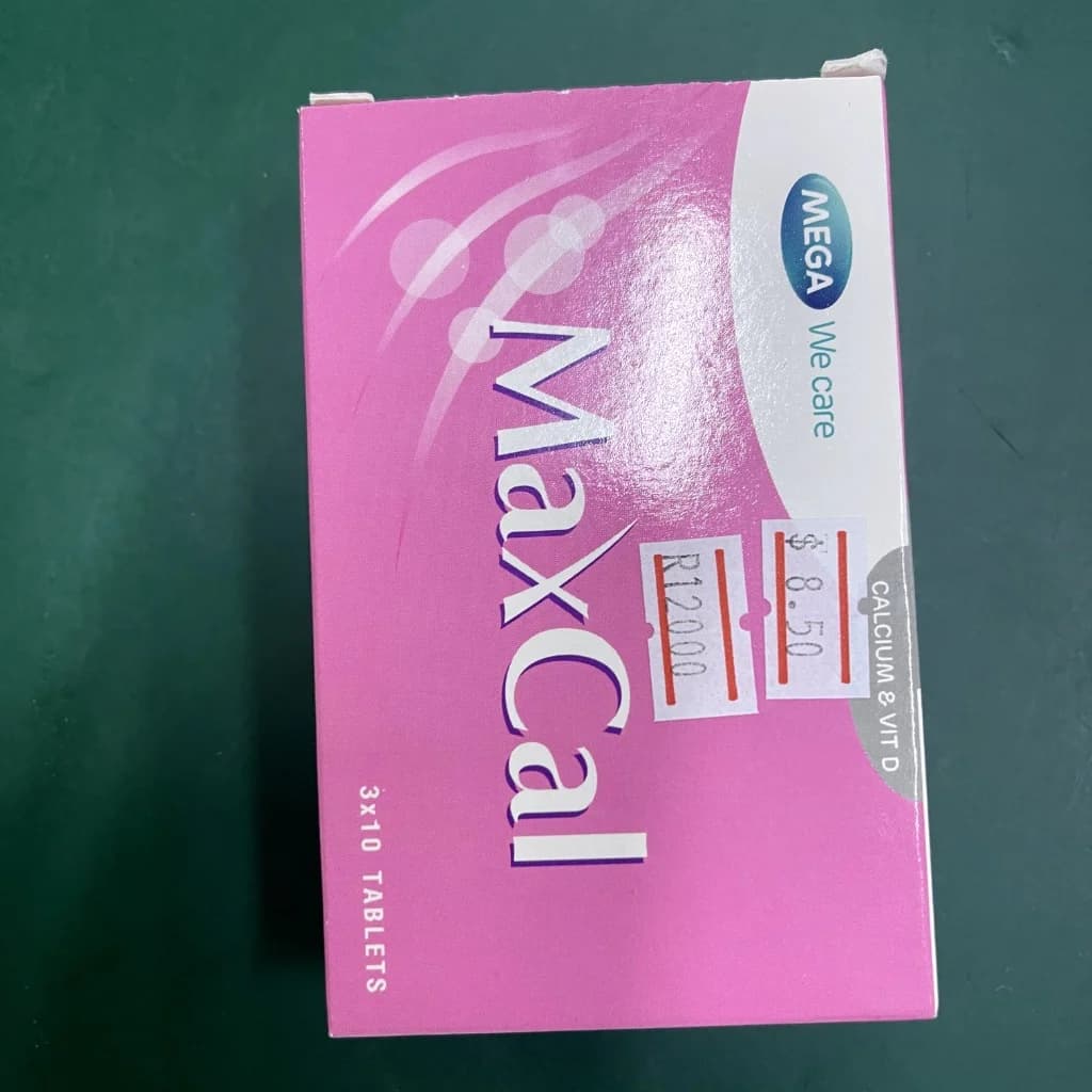 Maxcal Not available