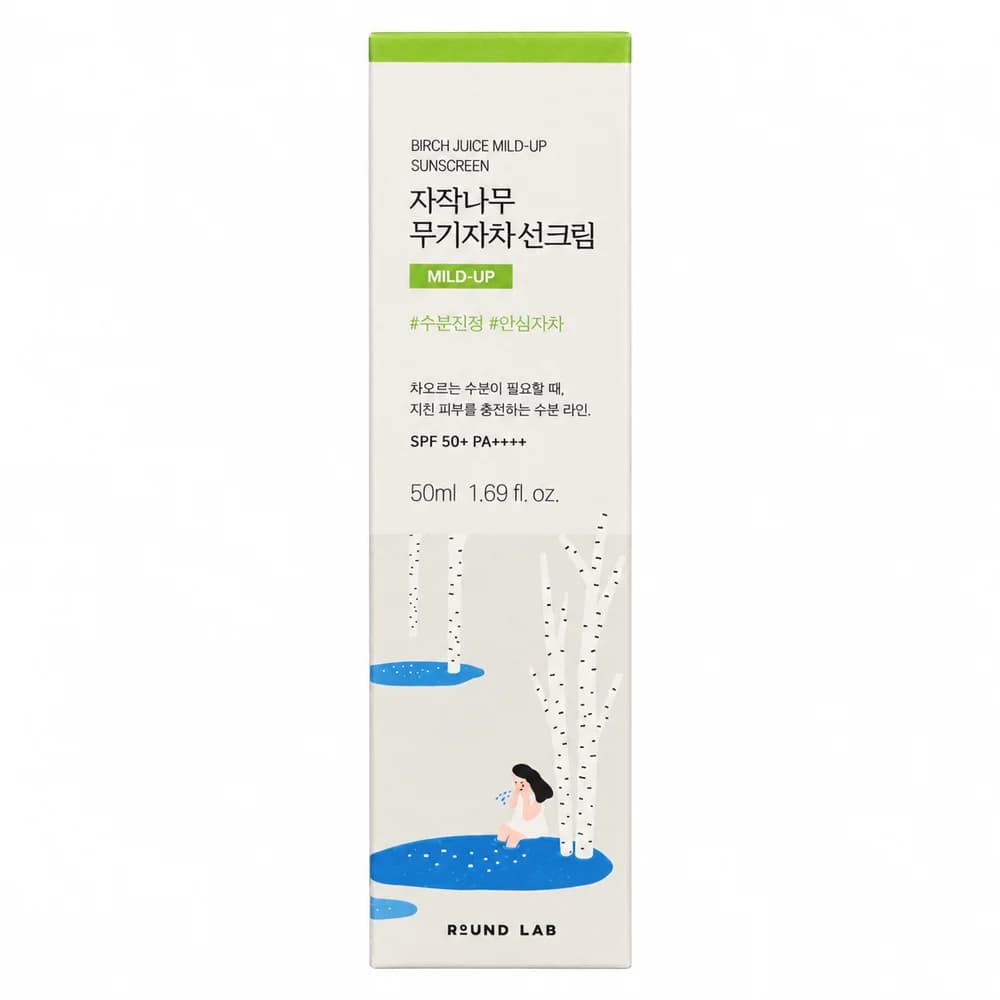 Round Lab Birch Juice Mild-Up Sunscreen SPF 50+ PA++++