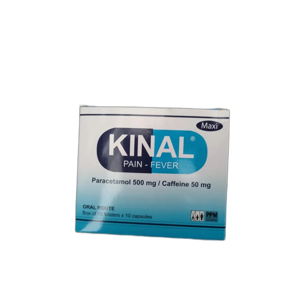 Kinal Maxi Paracetamol 500 mg + caffeine 50 mg