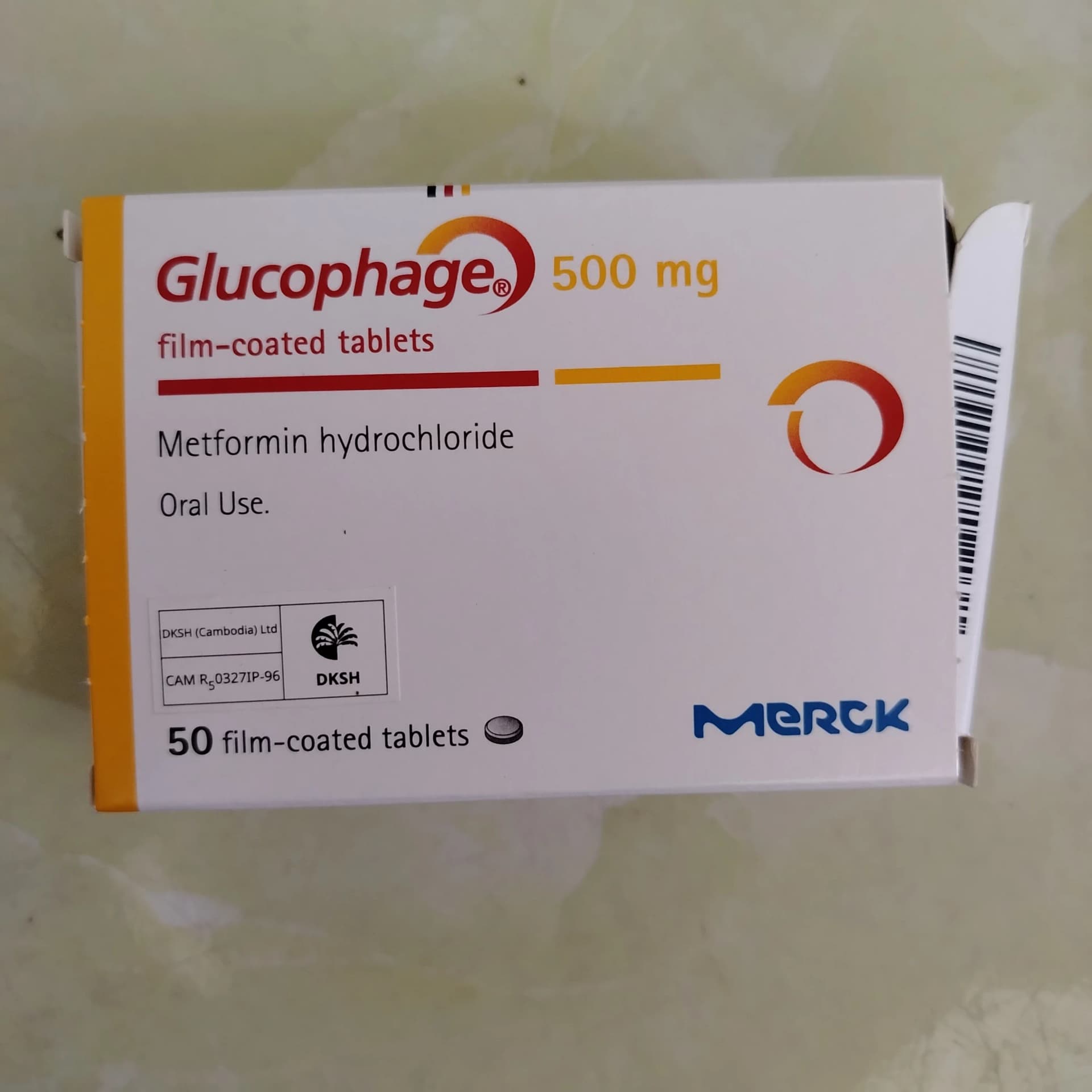 Glucophage 500mg
