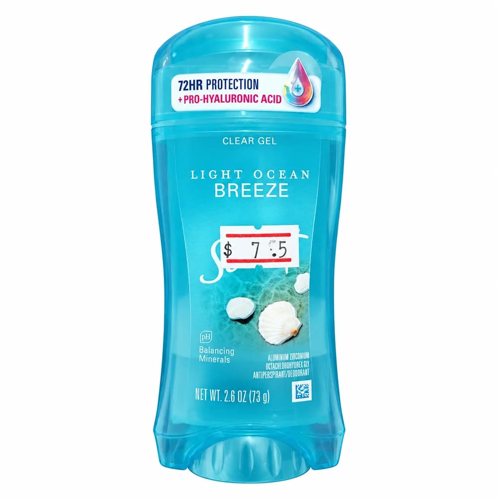 Secret Light Ocean Breeze Clear Gel Antiperspirant & Deodorant (2.6 oz / 73g) 73 g