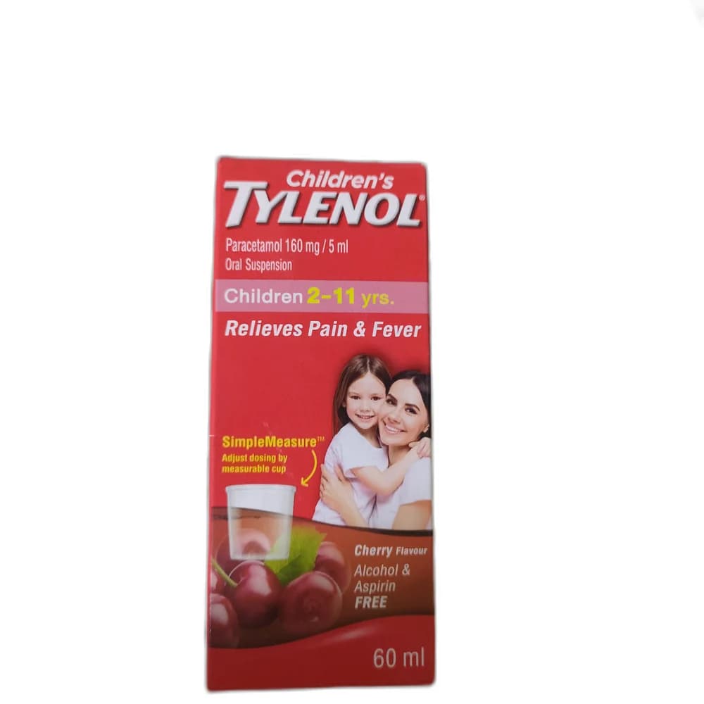 Children's Tylenol Paracetamol 160 mg per 5 ml