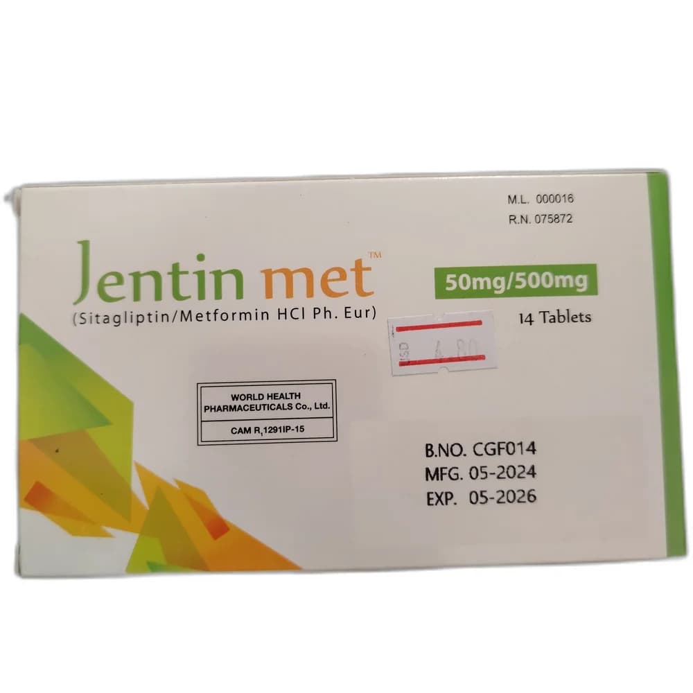 Jentin Met 50 mg / 500 mg