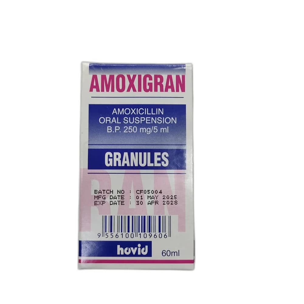 Amoxigran 250 mg / 5 ml