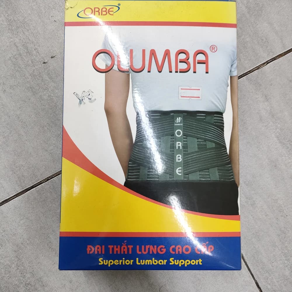 Orbe Olumba Superior Lumbar Support Wear around the lower back as needed for support.
