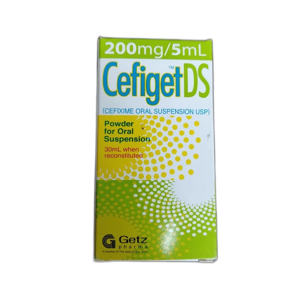 Cefiget DS 200 mg / 5 ml