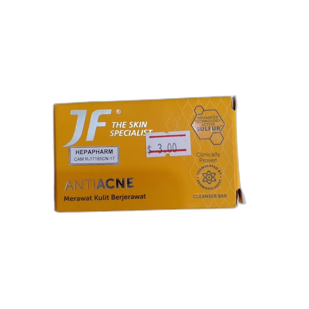 JF Sulfur Anti Acne Cleanser Bar