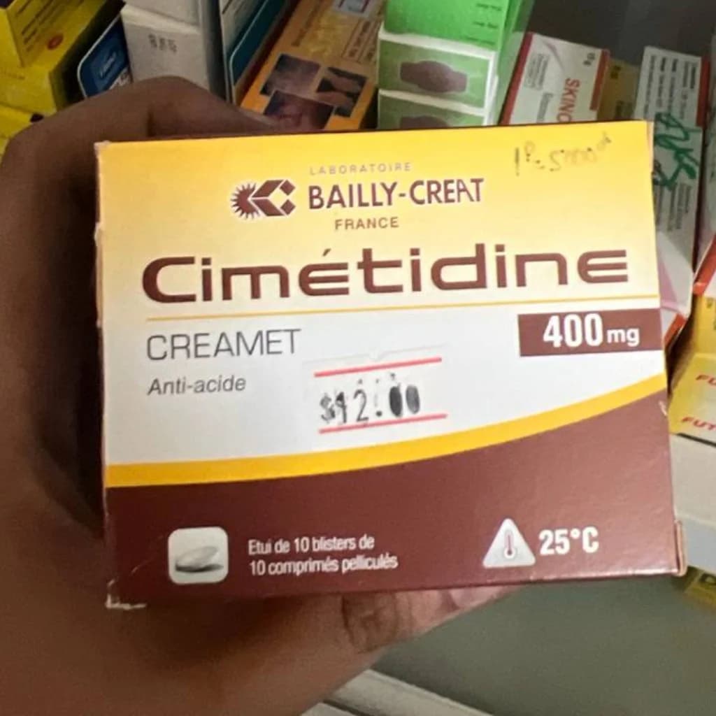 Cimétidine (Creamet) 400 mg