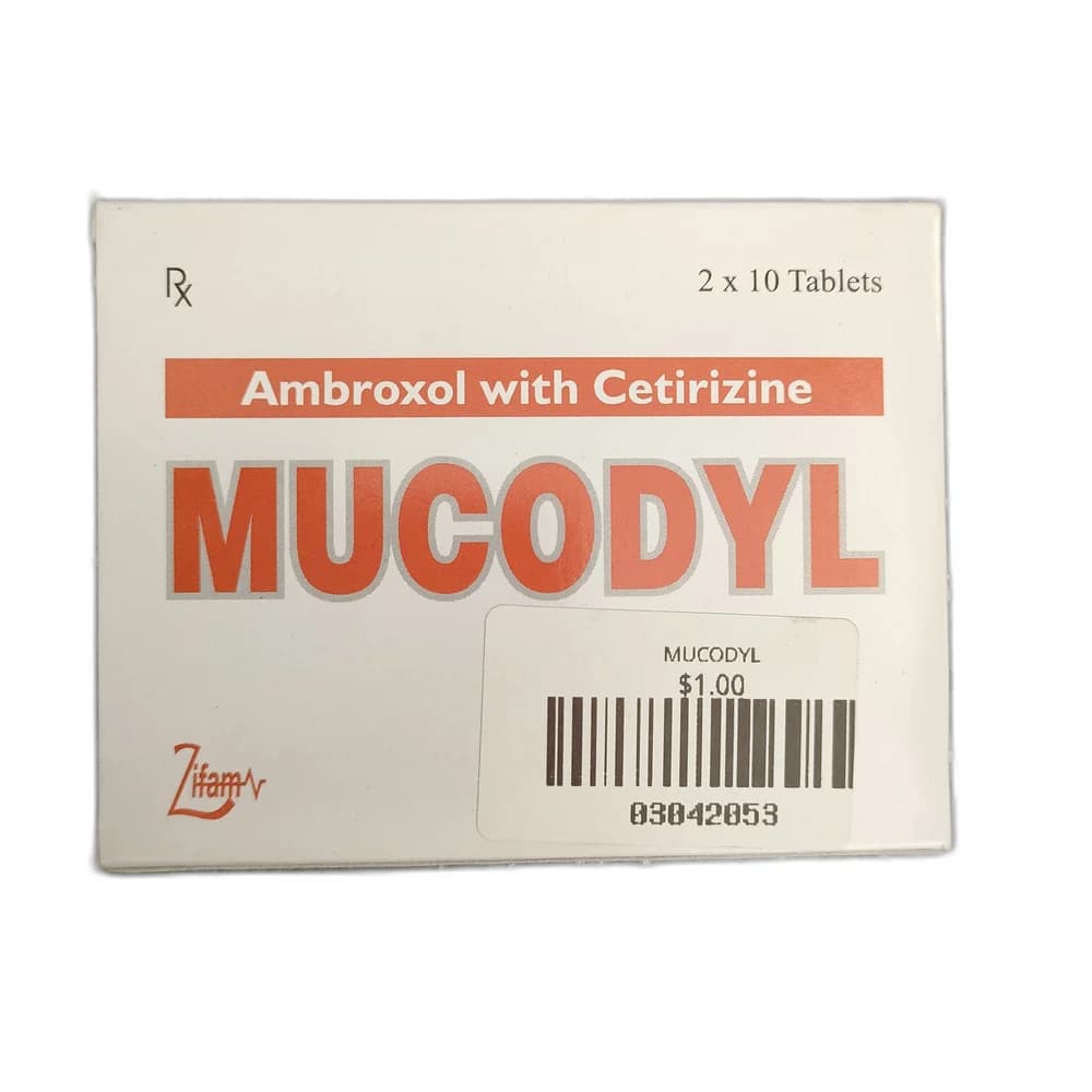 Mucodyl 60 mg / 5 mg