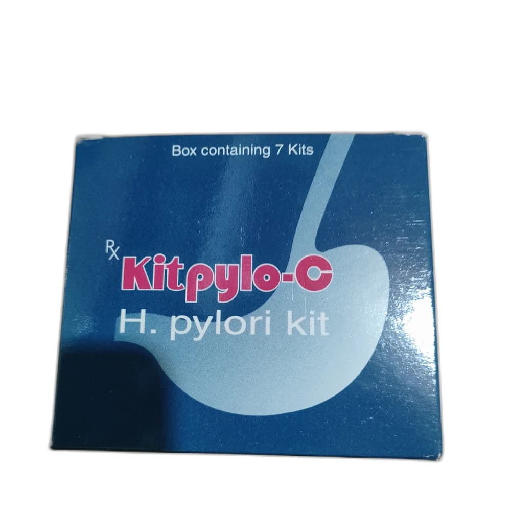 Kitpylo-C Lansoprazole 30 mg / Tinidazole 500 mg / Clarithromycin 250 mg