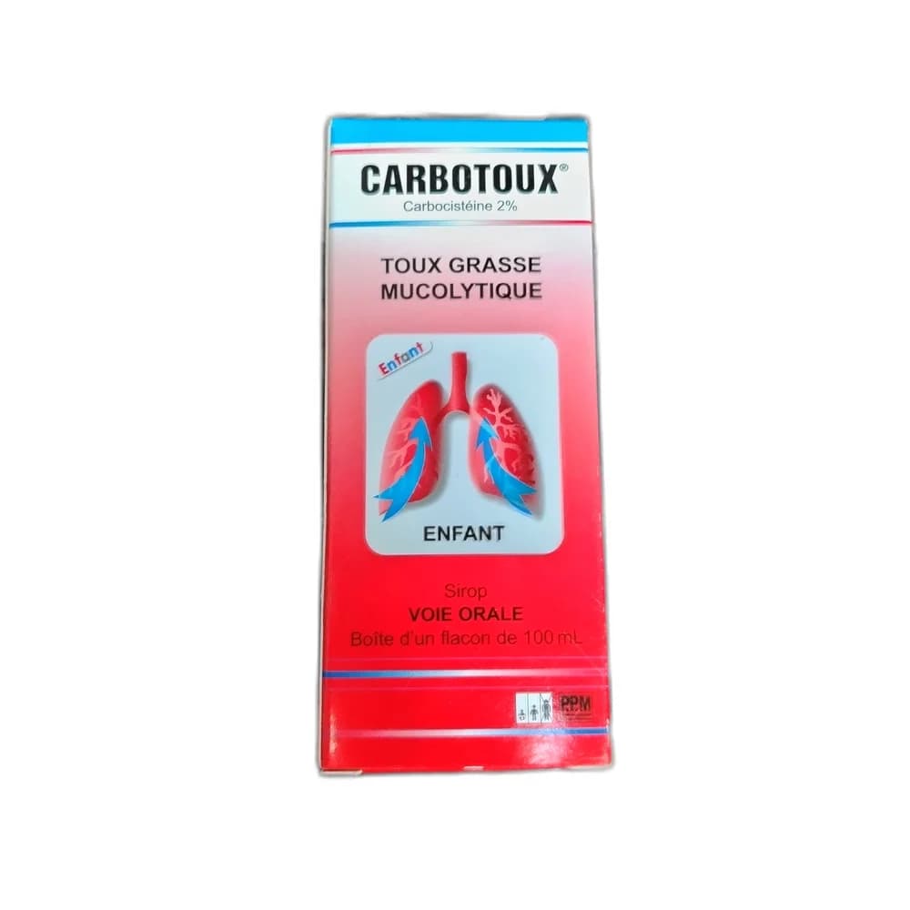 Carbotoux 2% (100 mg / 5 ml)