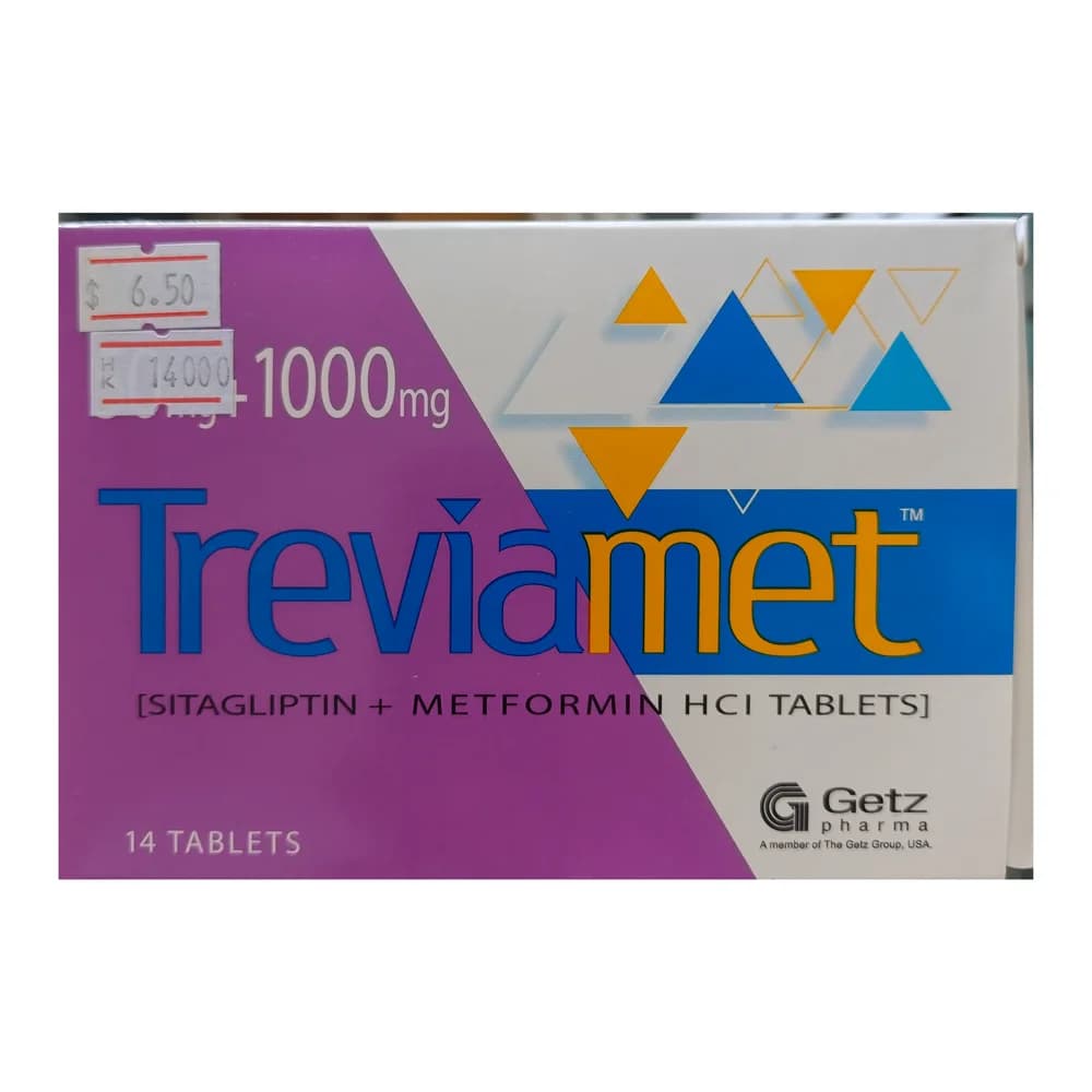 Treviamet 50 mg / 1000 mg