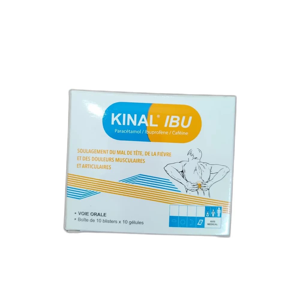 Kinal IBU Paracetamol 325 mg / Ibuprofen 200 mg / Caffeine 30 mg