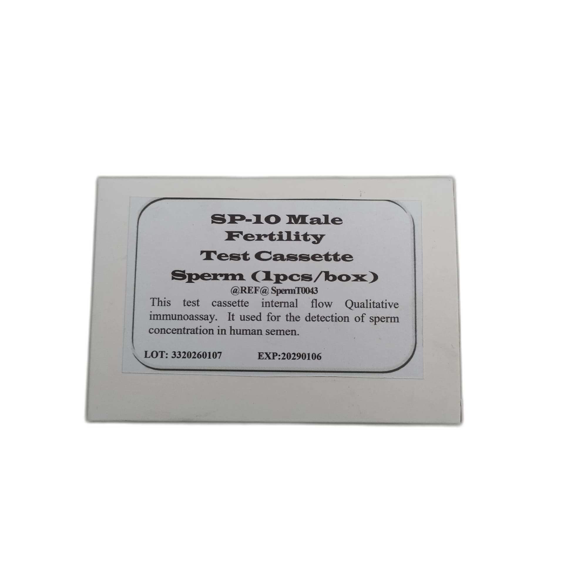 SP-10 Male Fertility Test Cassette Not available