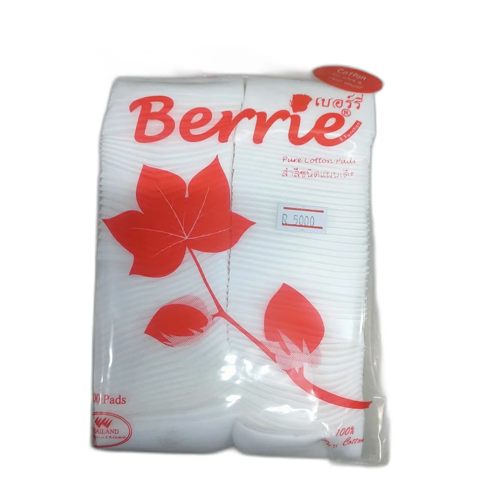 Berrie Pure Cotton Pads 100 pads
