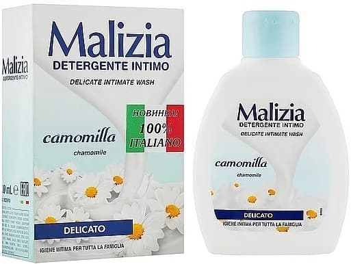 Malizia Detergente Intimo Camomilla Delicate intimate wash with chamomile