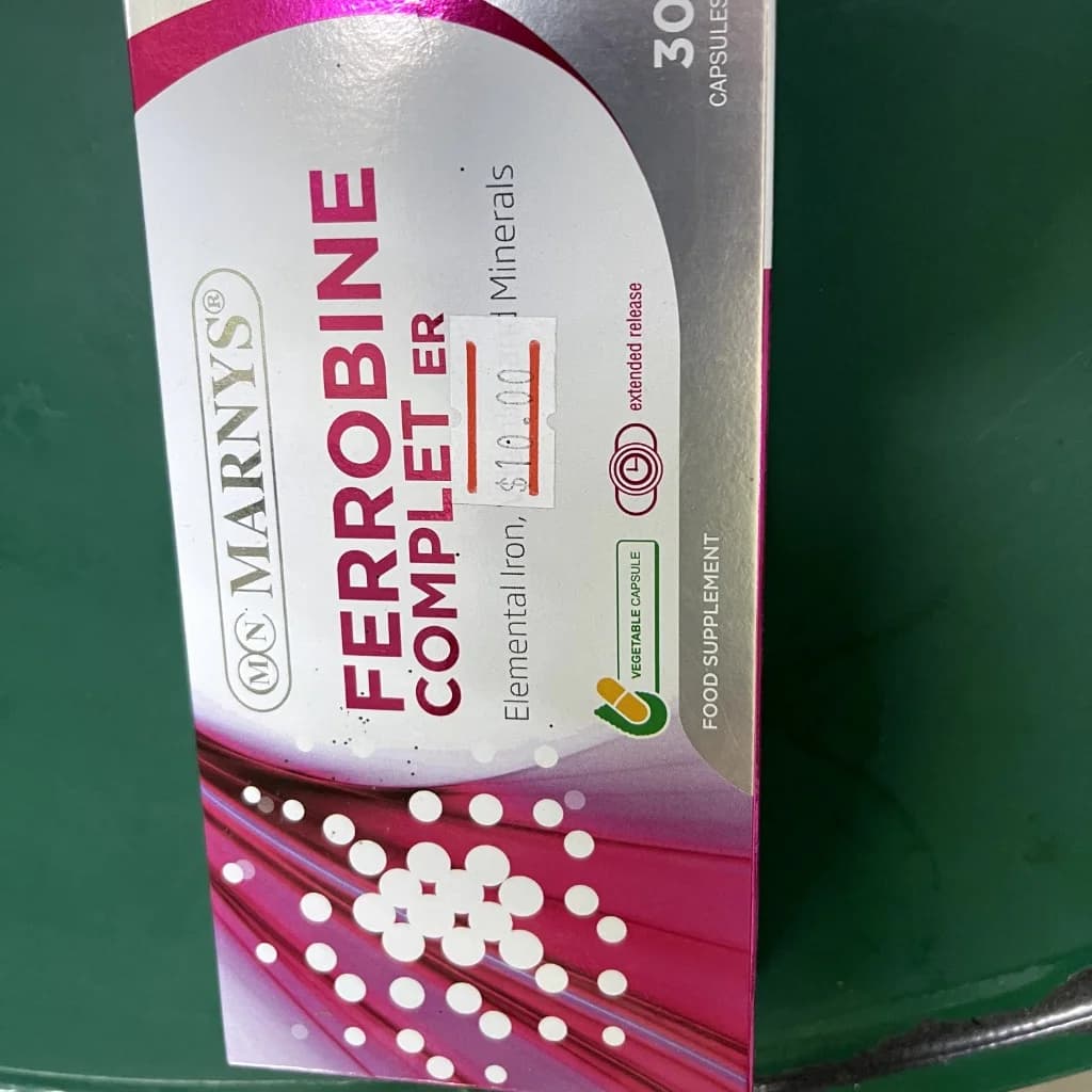 Ferrobine Complet ER Not available