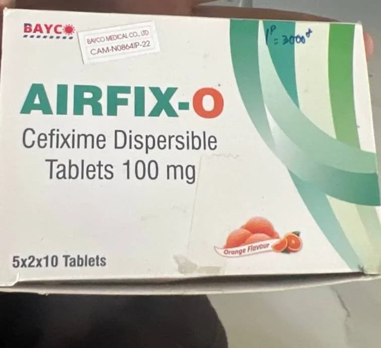 Airflx-O Cefixime 100mg