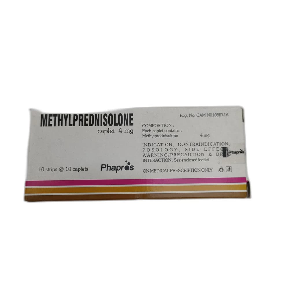 Methylprednisolone 4 mg