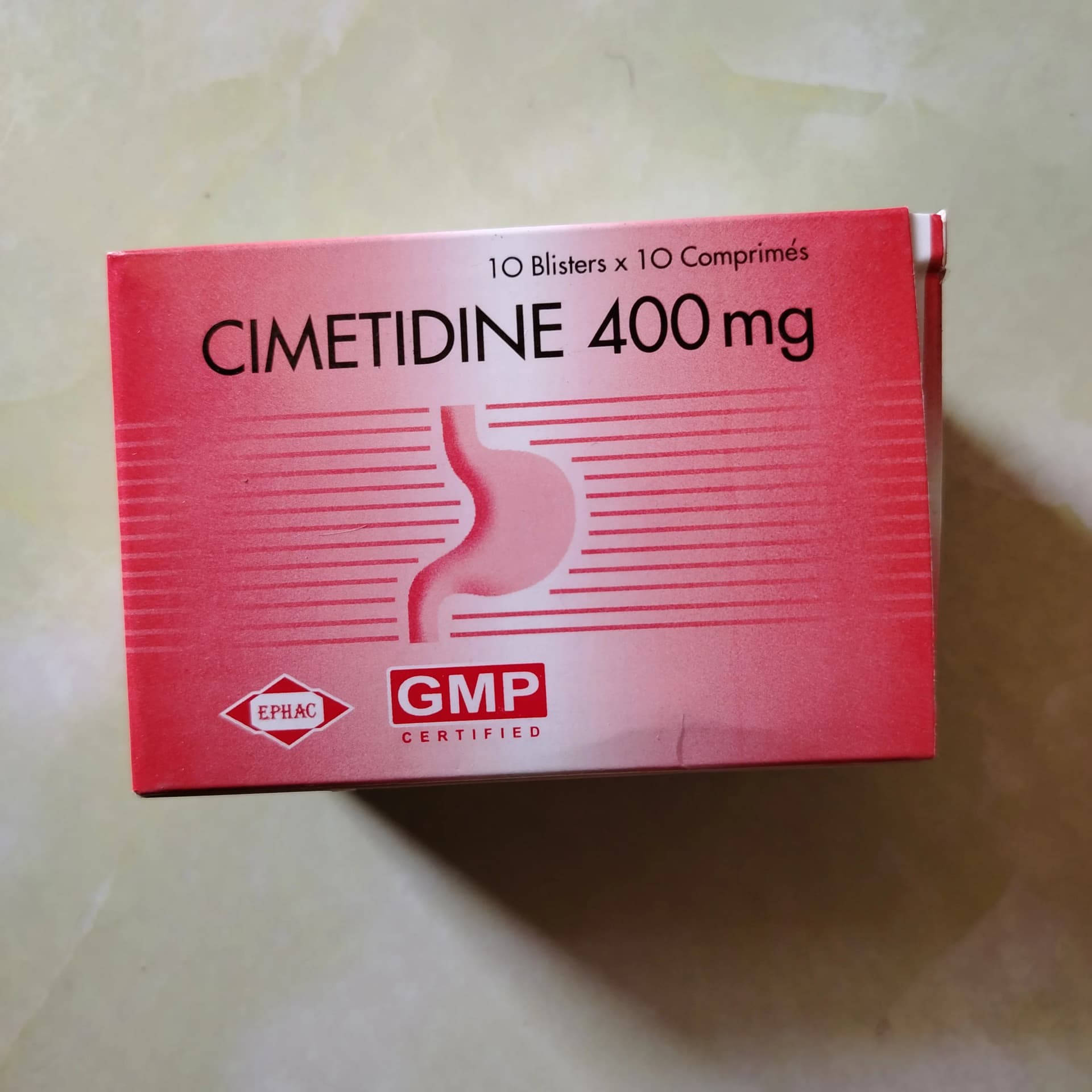 Cimetidine 400mg 400 mg