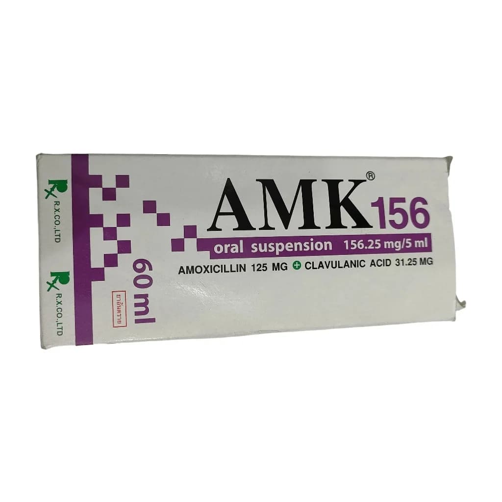 AMK 156 156.25mg/5ml