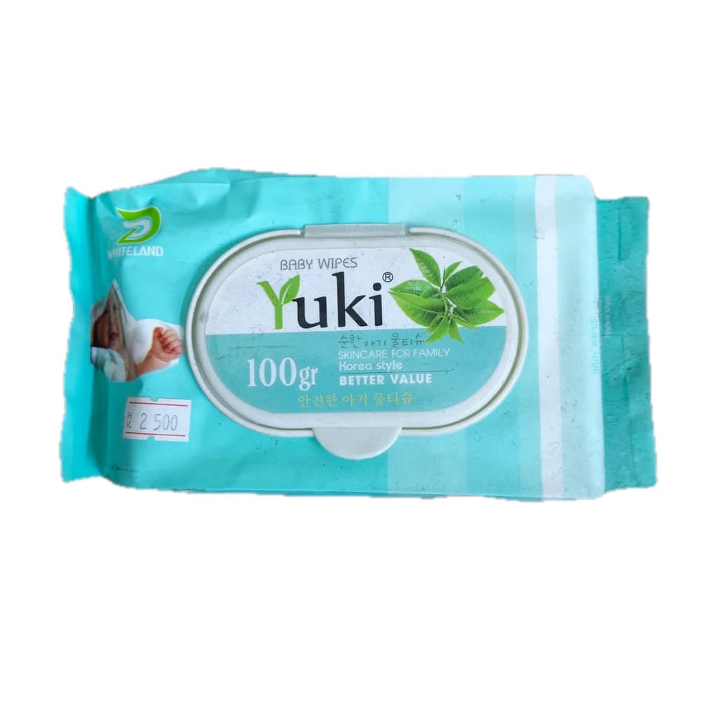 Yuki Baby Wipes Green 100 g