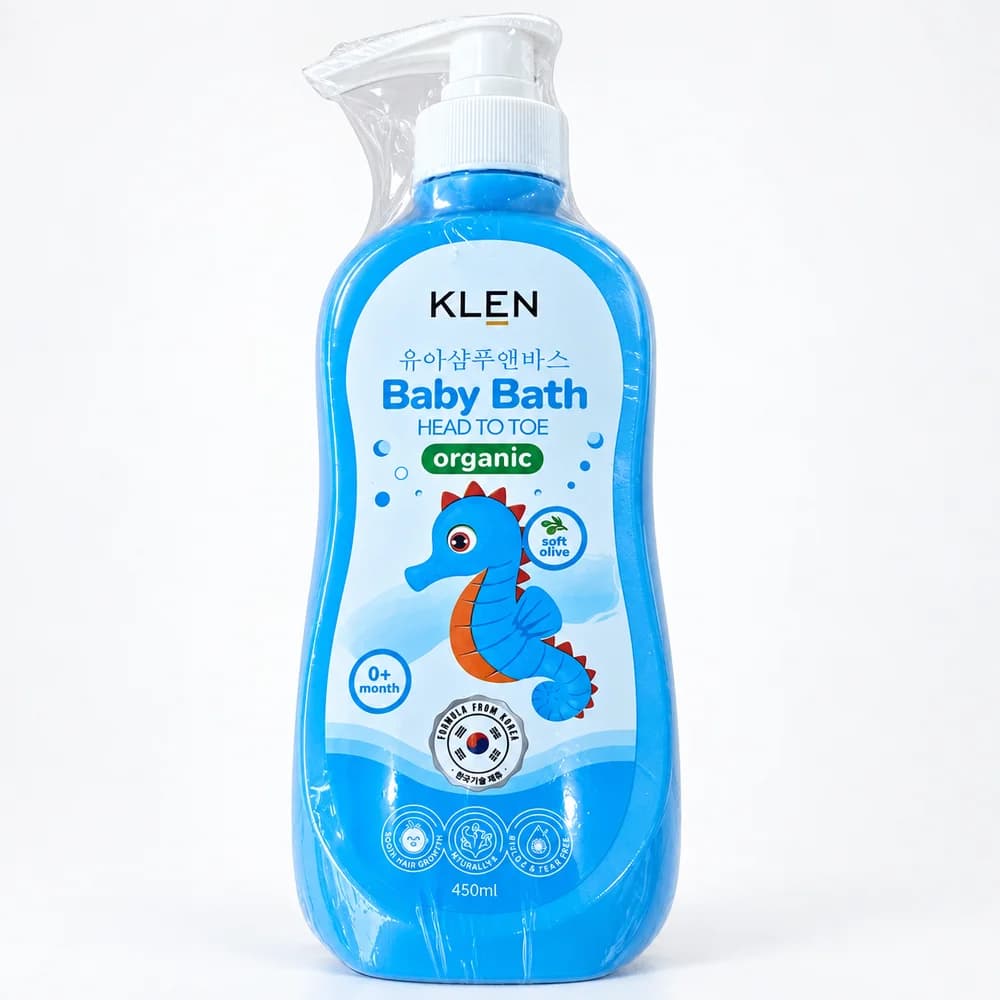 KLEN Baby Bath Soft Olive 450 ml