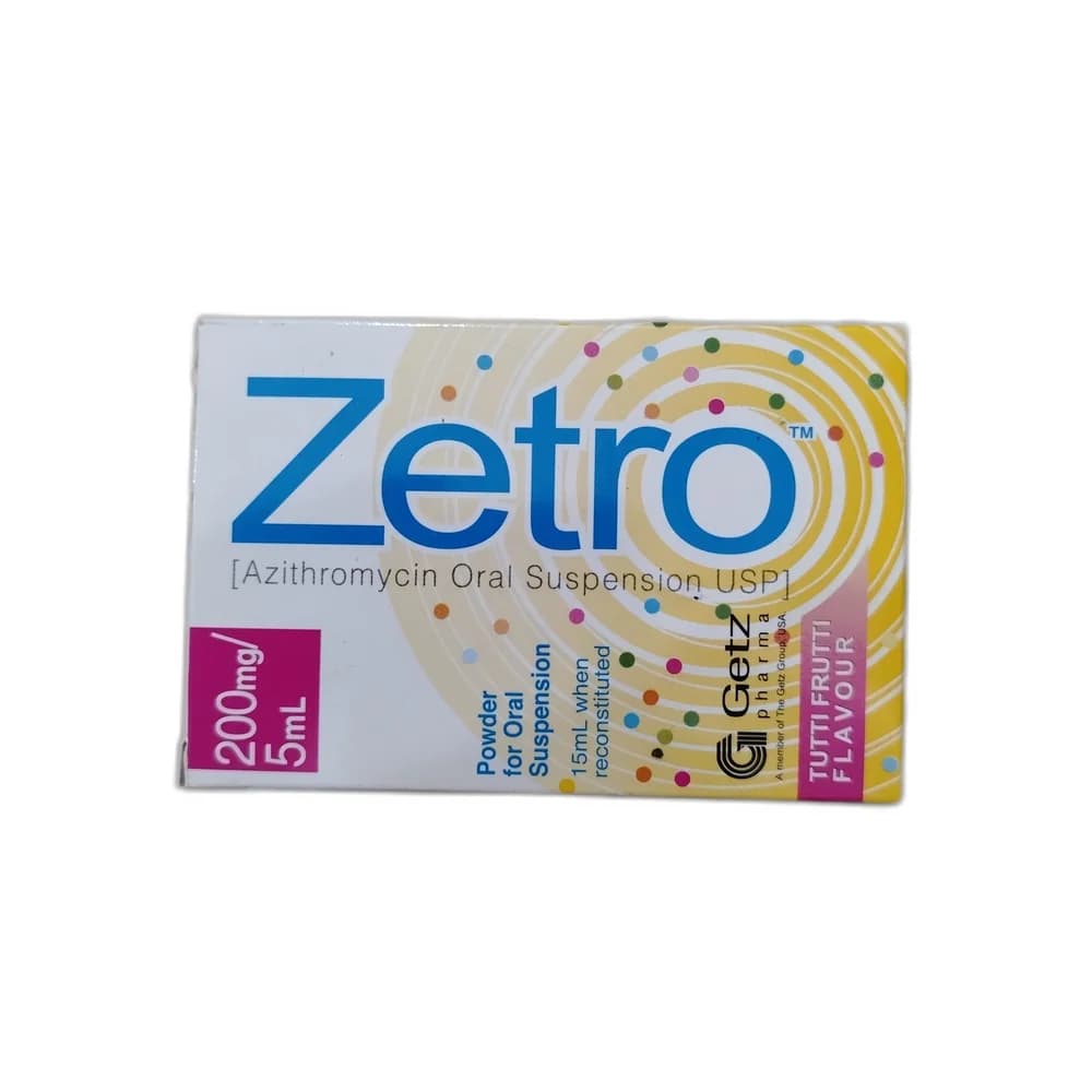 Zetro 200 mg/5 mL