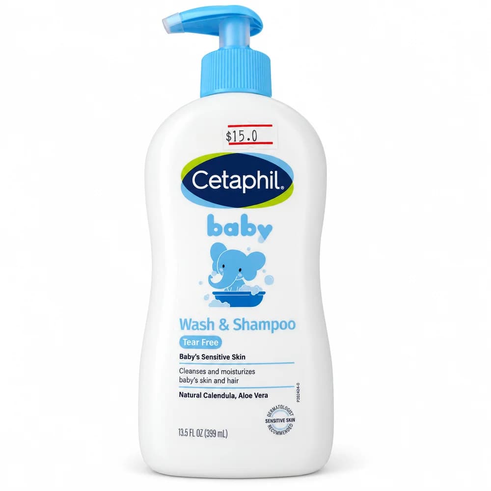 Cetaphil Baby Wash & Shampoo 399 mL