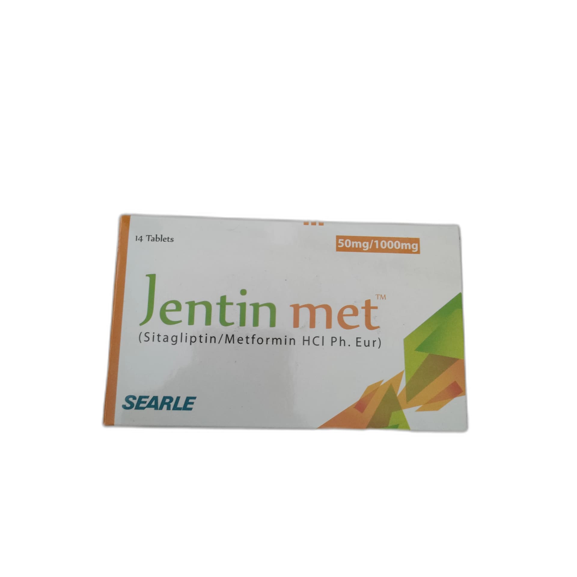 Jentin met 50 mg / 1000 mg