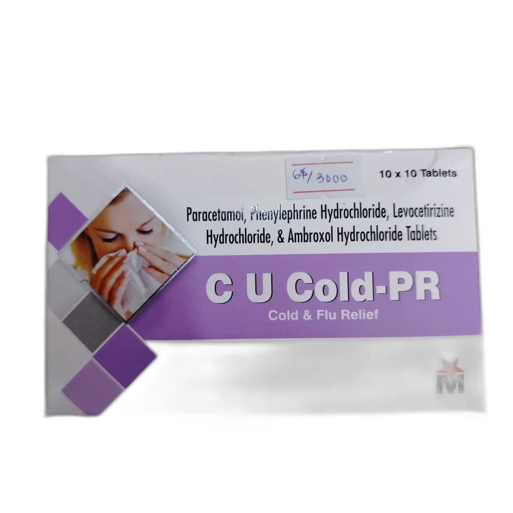 C U Cold-PR 500 mg / 5 mg / 5 mg / 30 mg