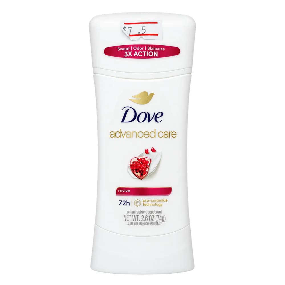 Dove Advanced Care Revive 72H Antiperspirant Deodorant Stick (2.6 oz / 74g) 74 g