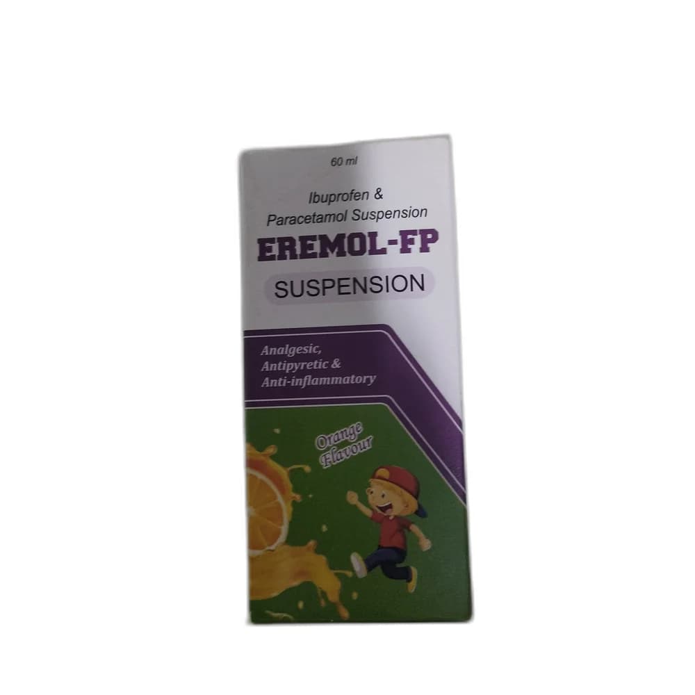 Eremol-FP Ibuprofen 100 mg + Paracetamol 162.5 mg per 5 ml