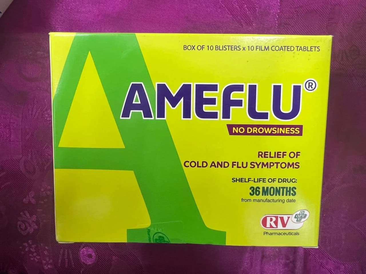 Ameflu 500mg/25mg/5mg