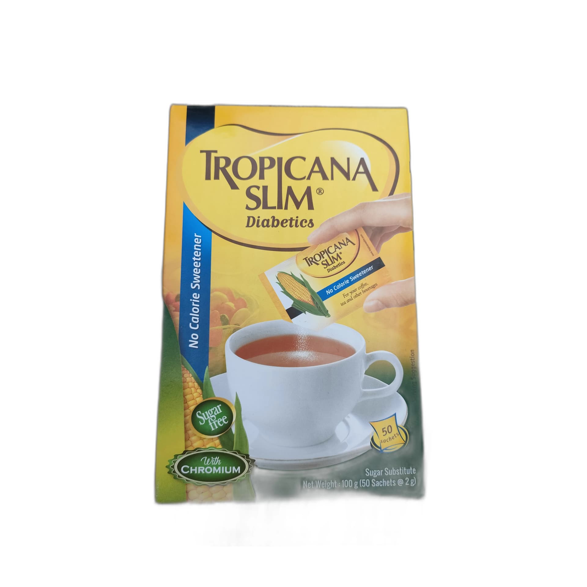 Tropicana Slim Diabetics 50 Sachets 2g per sachet
