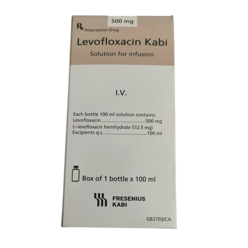 Levofloxacin Kabi 500 mg
